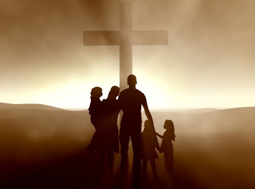 Familia en Iglesia